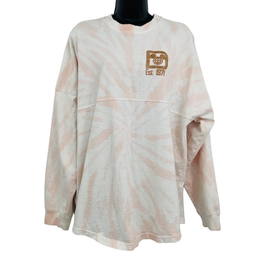 Walt Disney World spirit jersey briar rose gold pink tie dye size small